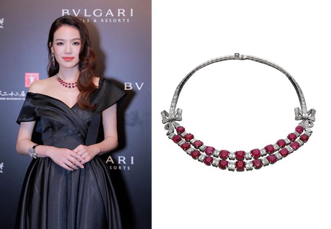 BVLGARI品牌代言人舒淇