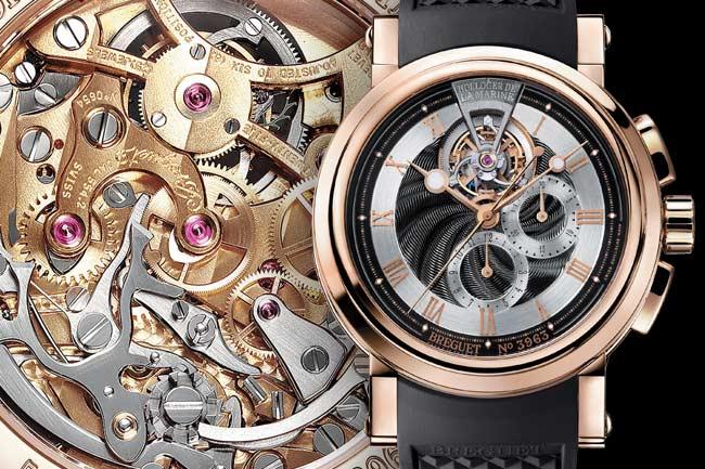 皇室運動風  寶璣航海系列5837陀飛輪計時碼錶