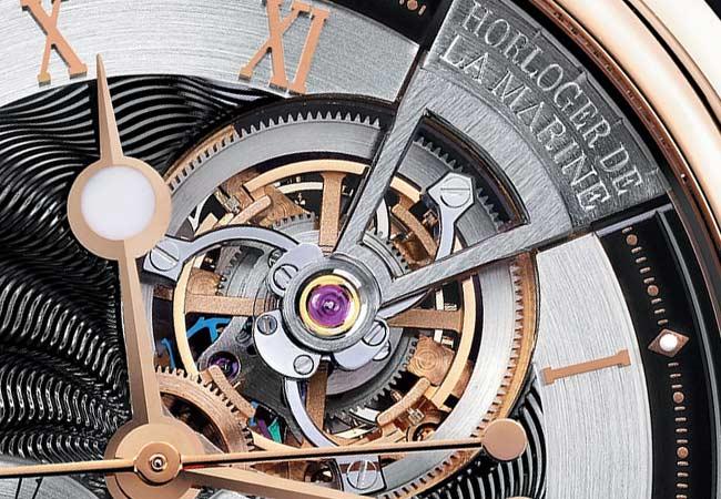 寶璣航海系列5837陀飛輪計時碼錶