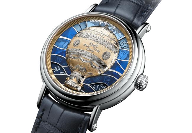 江詩丹頓Métiers d’Art藝術大師系列Les Aérostiers熱氣球腕錶巴黎1783款