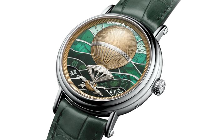 江詩丹頓Métiers d’Art藝術大師系列Les Aérostiers熱氣球腕錶巴黎1784款