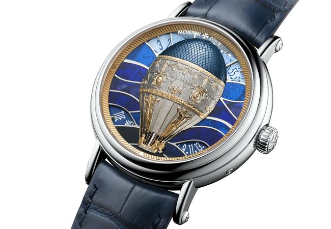 江詩丹頓Métiers d’Art藝術大師系列Les Aérostiers熱氣球腕錶巴尼奧勒1785款