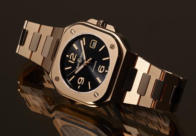 BELL & ROSS BR 05 Gold 18K金腕錶