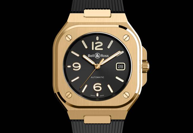 BELL&ROSS BR 05 Gold 18K金腕錶