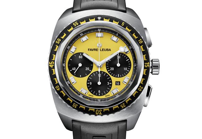 域峰Raider Ses Sky腕錶系列黃面款