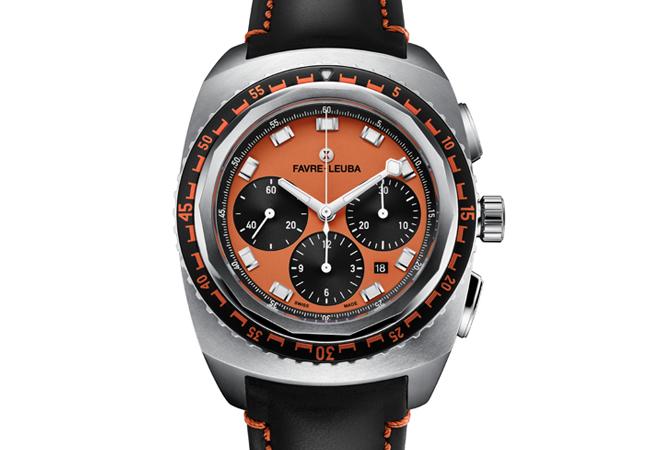 域峰Raider Ses Sky腕錶系列橘面款