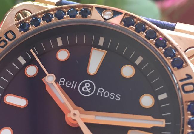 BELL & ROSS BR03-92 Diver Blue Bronze Sapphire Bezel