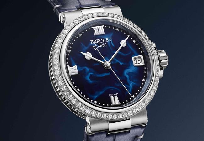 寶璣Marine Dame 9518 航海系列仕精鋼鑽錶