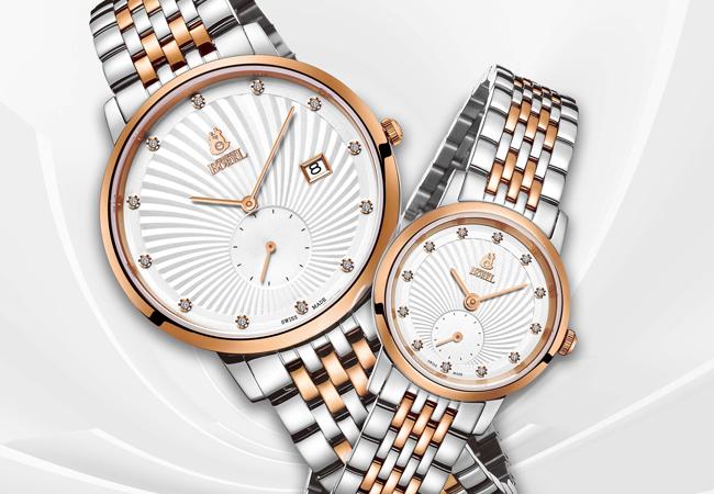 依波路鑽石對錶