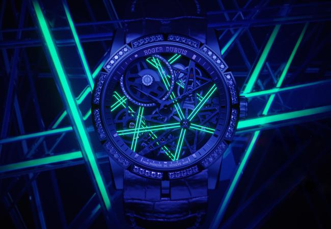  羅杰杜彼Excalibur Blacklight腕錶