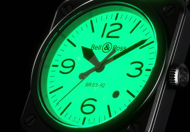 BELL & ROSS BR03-92 Full Lum限量腕錶