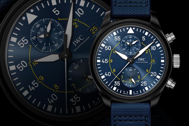 IWC飛行員計時腕錶「藍天使」特別版