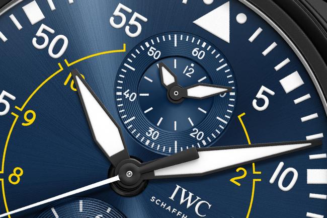 IWC飛行員計時腕錶「藍天使」特別版