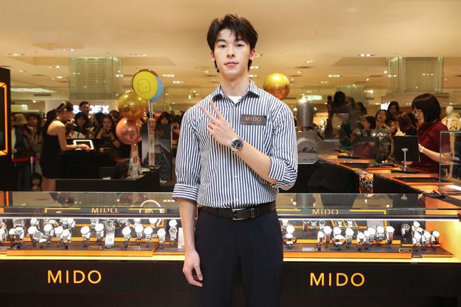 美度表進駐台南新天地  許光漢擔任一日店長加持海洋之星深潛600米腕錶