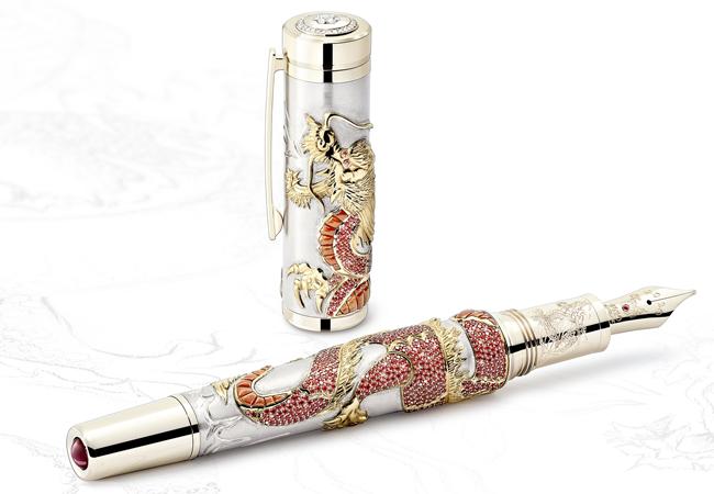 萬寶龍「尋龍之旅」赤龍限量款8書寫工具