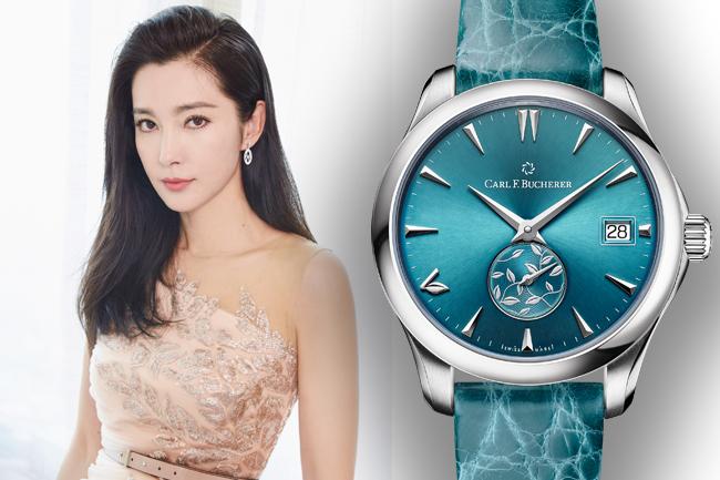 與李冰冰攜手創造公益價值 寶齊萊馬利龍自動日曆Love腕錶