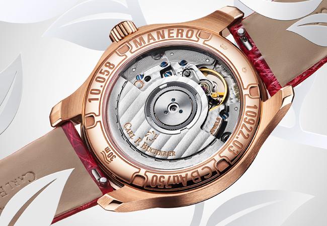 寶齊萊馬利龍自動日曆Love腕錶