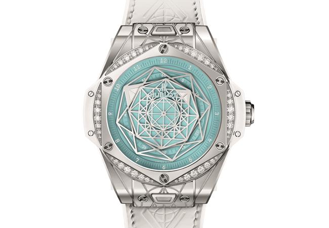 宇舶BIG BANG SANG BLEU綠松石精鋼腕錶