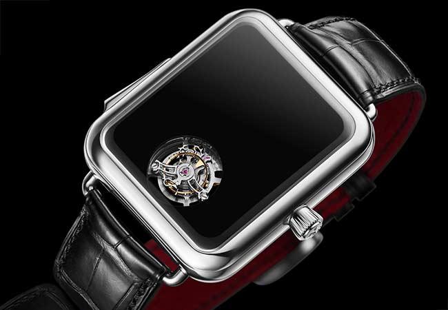H.MOSER & Cie Swiss Alp Watch Concept Black閃耀黑概念腕錶