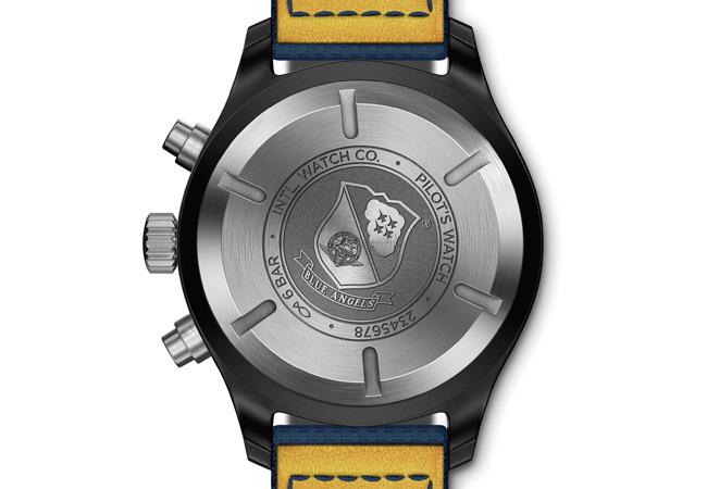 IWC飛行員計時腕錶「藍天使」特別版