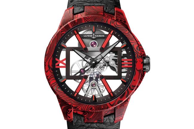 小心燙 雅典錶鏤空X岩漿腕錶