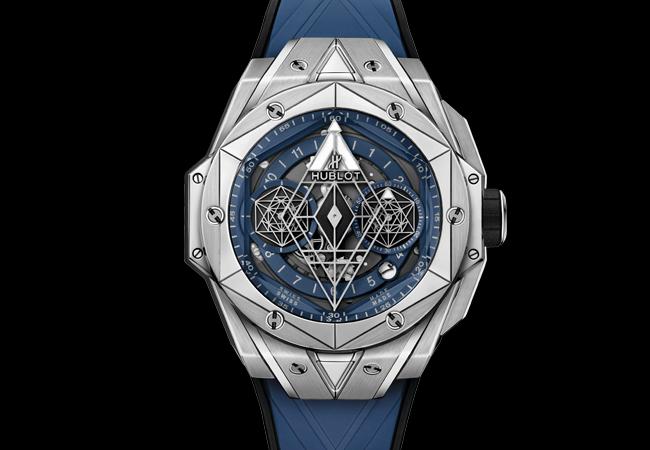 宇鉑Big Bang Sang Bleu II 墨藍計時碼錶