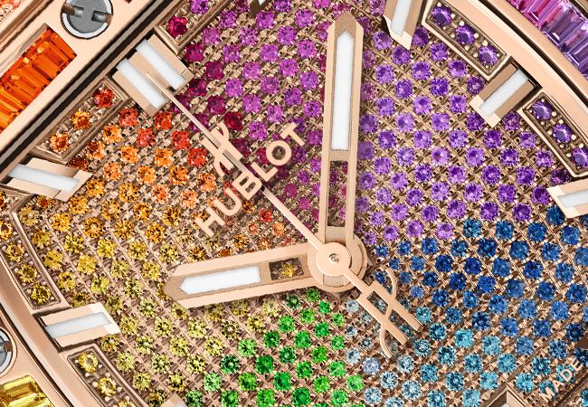 宇舶Spirit Of Big Bang彩虹寶石腕錶