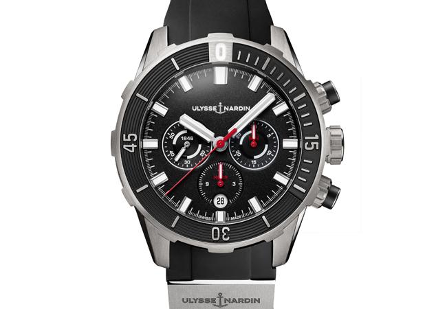 雅典錶錘頭鯊潛水計時腕錶限量版