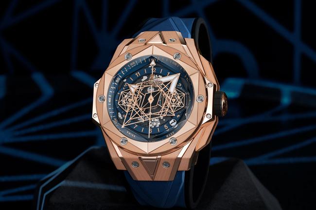 雕刻時光的傑作 宇鉑Big Bang Sang Bleu II 墨藍計時碼錶  2020杜拜LVMH鐘錶週