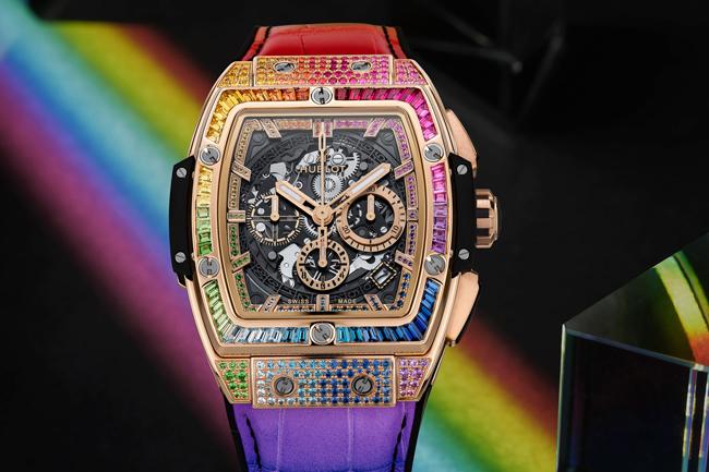  美好幸運的開始 宇舶Spirit Of Big Bang彩虹寶石腕錶 2020杜拜LVMH鐘錶週