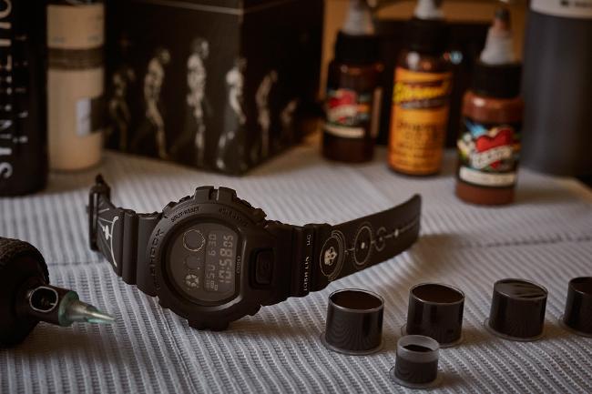G-SHOCK 12生肖限定錶款  攜手台灣知名刺青師 Josh Lin 以極簡的幾何圖形 打造專屬台灣鼠年限定錶款