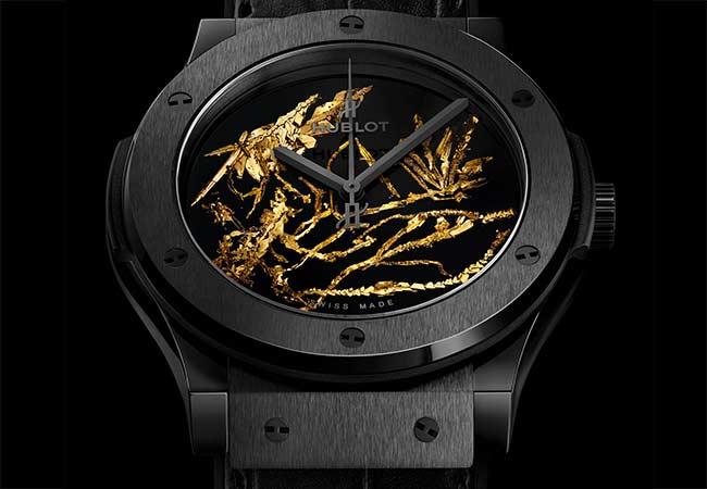 宇舶經典融合系列黃金結晶體腕錶