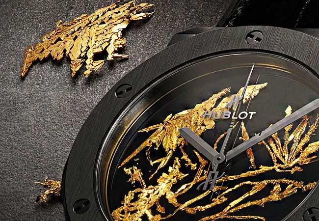 宇舶經典融合系列黃金結晶體腕錶