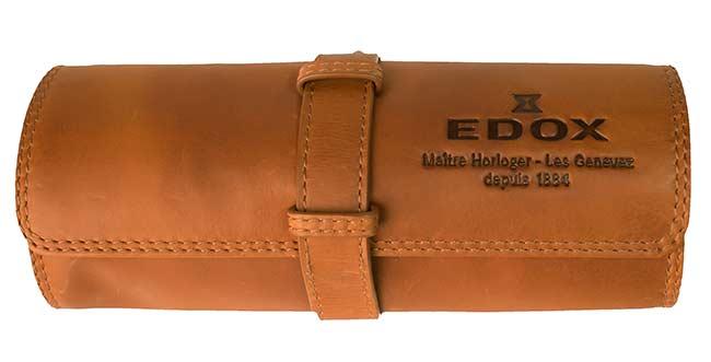 EDOX SkyDiver Military傘兵悍將腕錶