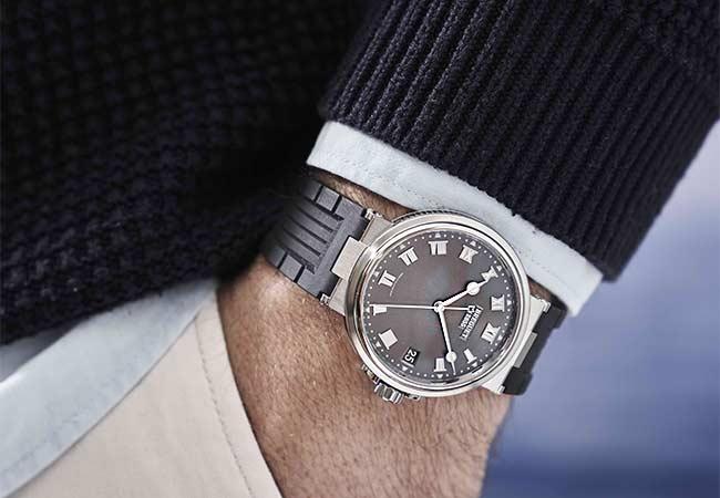 寶璣MARINE 5517鍊帶腕錶