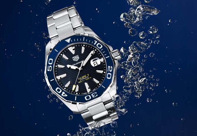 泰格豪雅Aquaracer Calibre 5腕錶