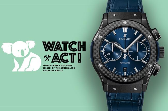 關懷澳洲野火 宇舶經典融合系列守護與援助特別版腕錶