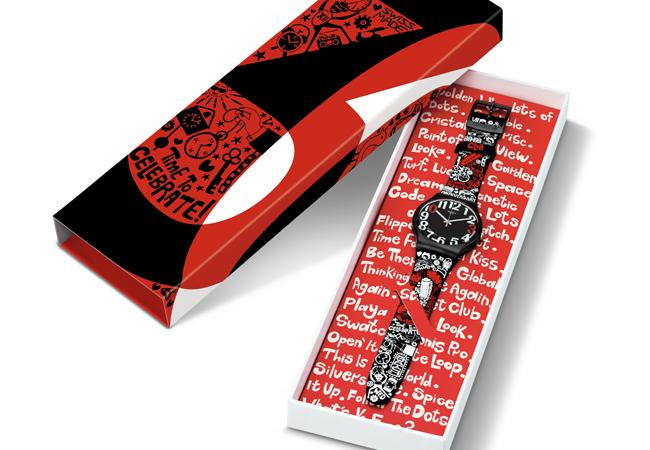 SWATCH 30 And Ticking會員俱樂部30周年腕錶