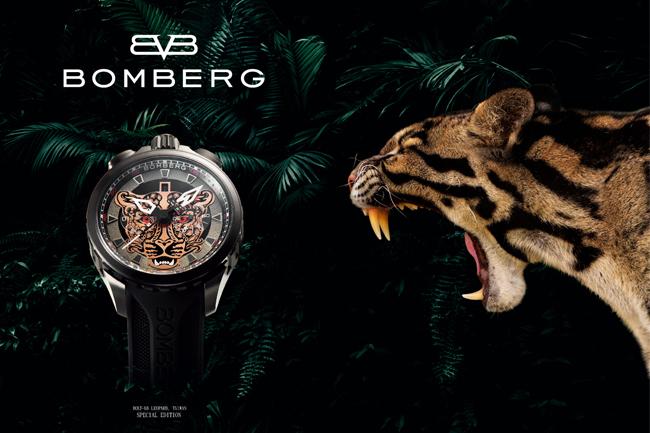 台灣限量 炸彈錶Bolt-68山林魅影台灣雲豹腕錶