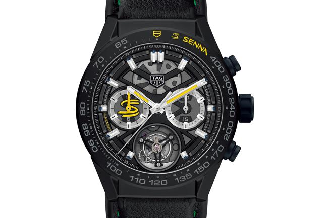 紀念車神 泰格豪雅Carrera艾爾頓．冼拿陀飛輪2019限量版腕錶