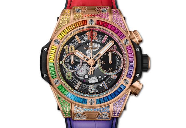 宇舶Big Bang Unico皇金彩虹