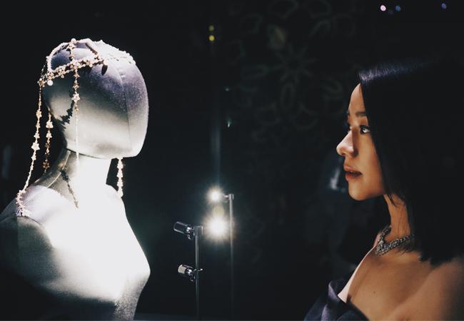 林嘉欣參觀寶格麗Jannah珠寶系列