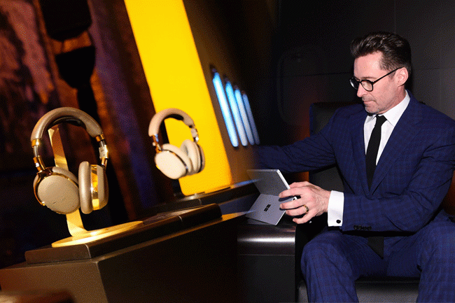 萬寶龍MB 01全罩式智能耳機 休傑克曼帥氣力挺