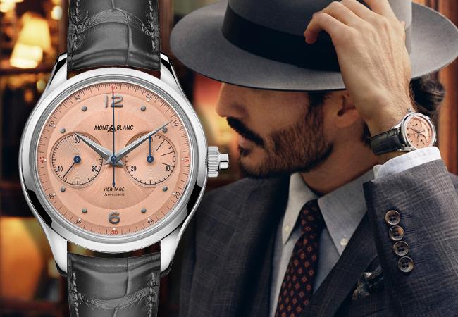 萬寶龍傳承系列單按把計時碼錶