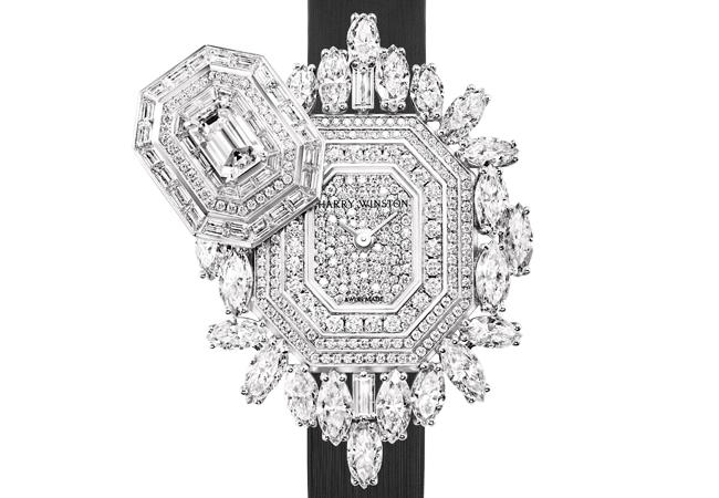 海瑞溫斯頓Emerald系列腕錶作品