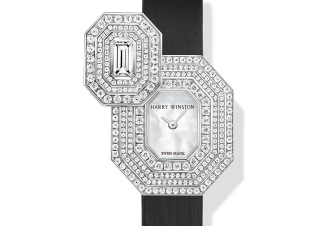 海瑞溫斯頓Emerald系列腕錶作品