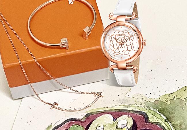 FOLLI FOLLIE Santorini Flower Classy系列腕錶
