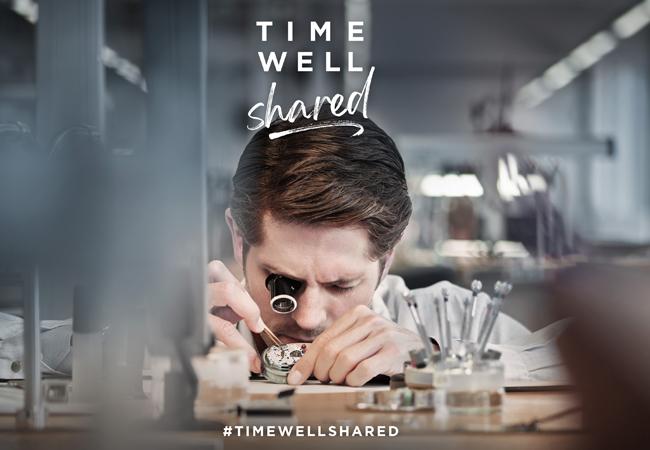 萬國錶號召時間共享活動
