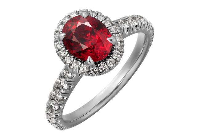 卡地亞Destinée 紅寶石戒指