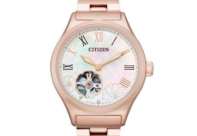 星辰自動女錶，型號：PC1007-81D